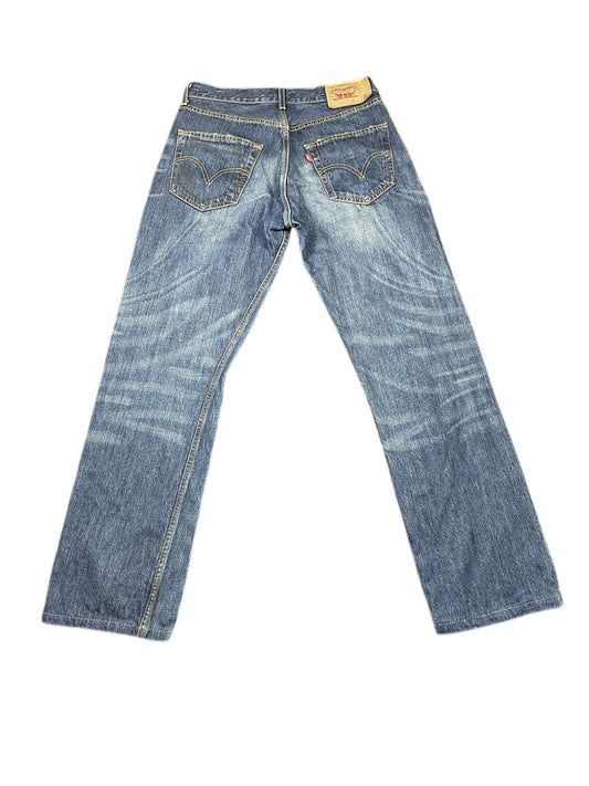 Y2k Levi's Bootcut Denim Pants Blue - S