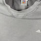Vintage Adidas Sweatshirt Gray - XL
