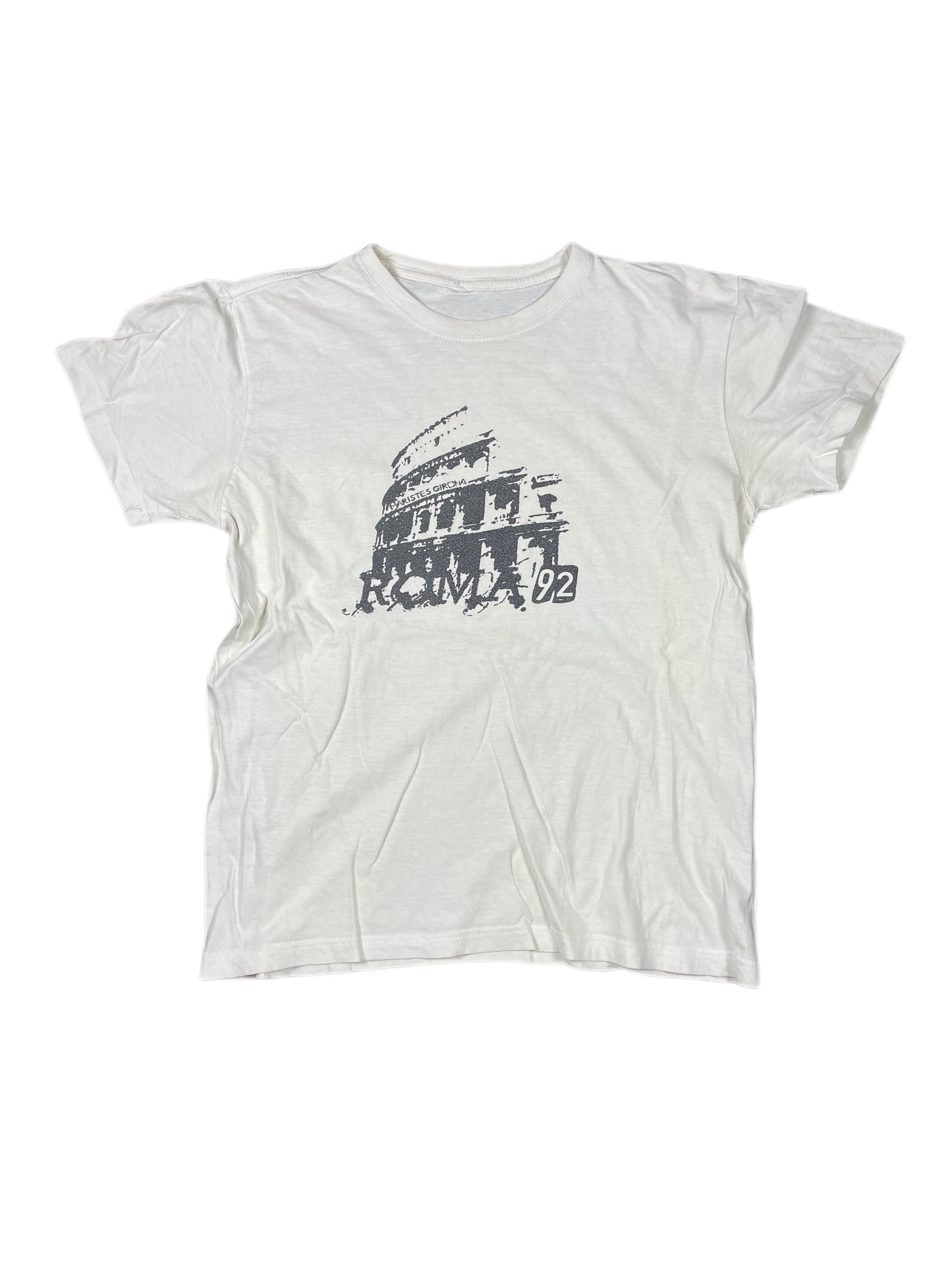 Vintage Roma Girona 1992 T-Shirt White S