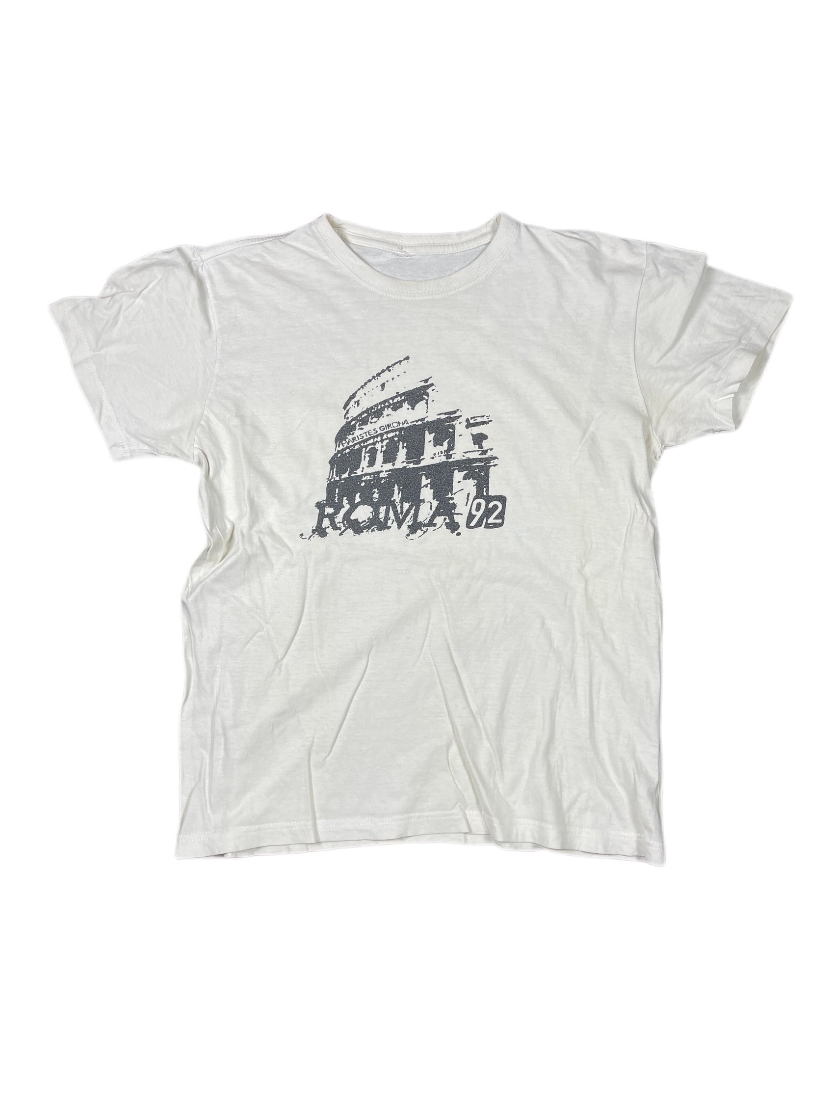 Vintage Roma Girona 1992 T-Shirt White S
