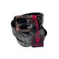 Y2k Playboy Belt Distressed Black Gray with Chain 2004