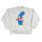 Vintage Adidas 1980s Sweatshirt Gray - L