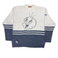 Vintage Tweety 2000 Chunky Knitted Sweatshirt White Gray - L