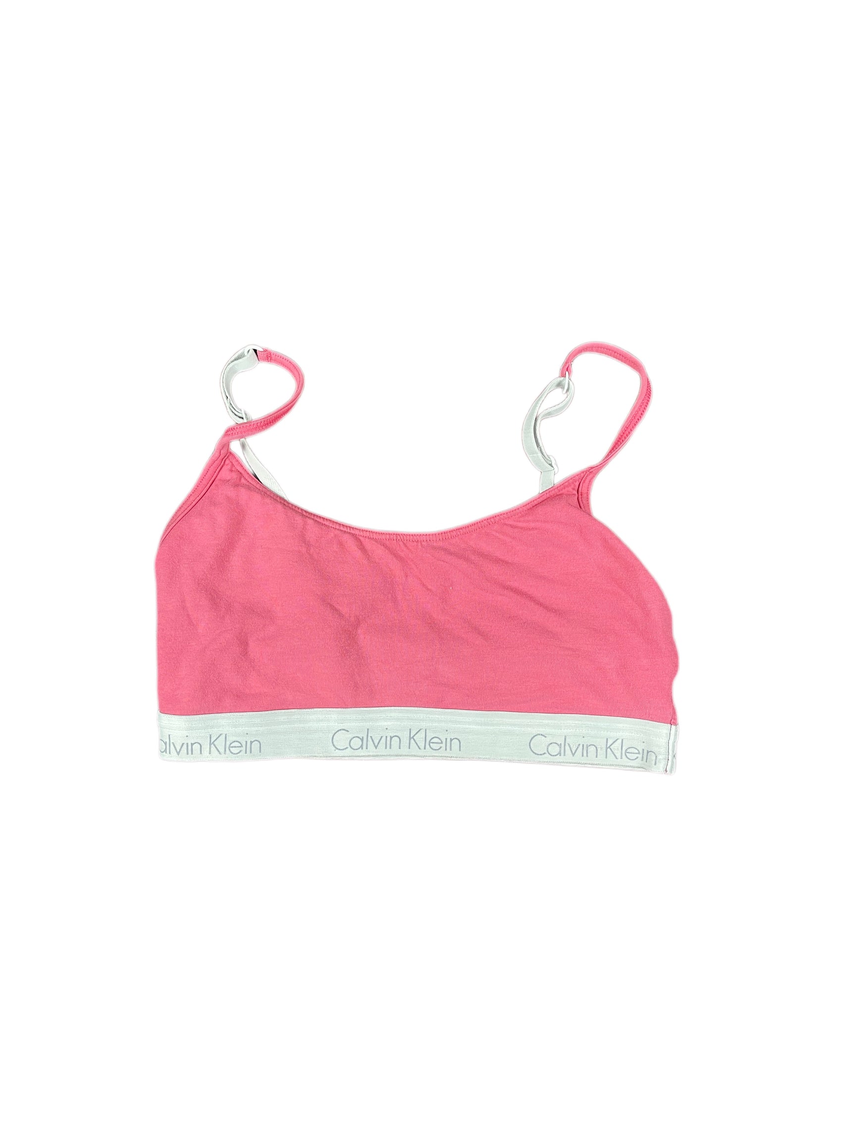 Calvin Klein Sleeveless Sport Top Pink - XXS