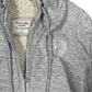 Y2k Abercrombie & Fitch Zip Sweatshirt Gray - S
