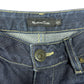 Massimo Dutti Low Waist Bootcut Denim Pants Blue - M/L
