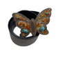 Y2k Butterfly Belt Brown