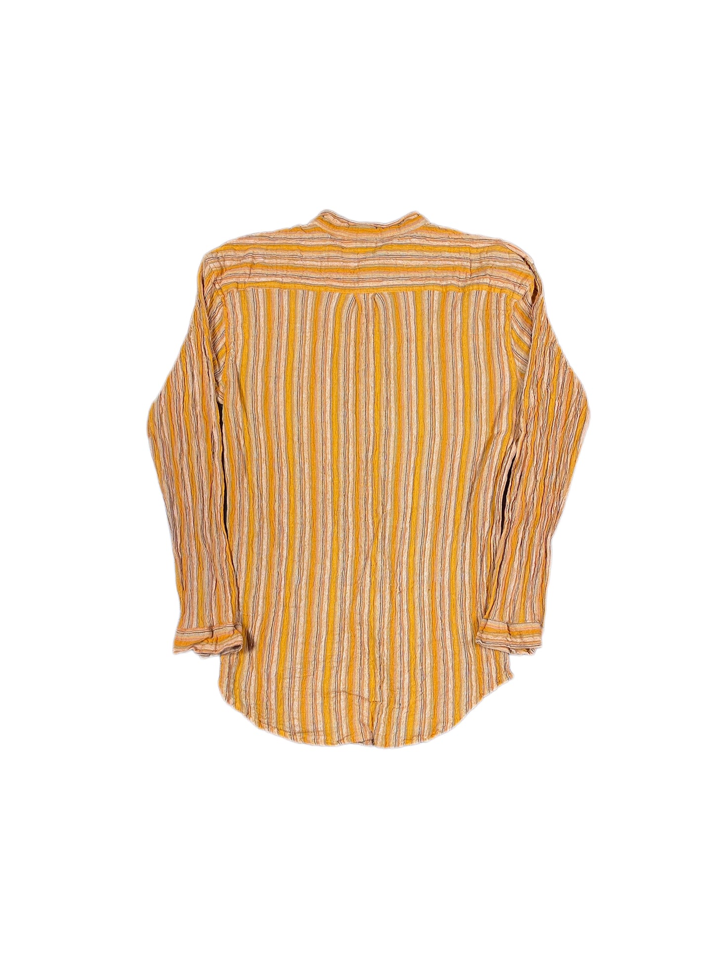 Vintage Tribal Area Long Sleeve Shirt Orange - XL
