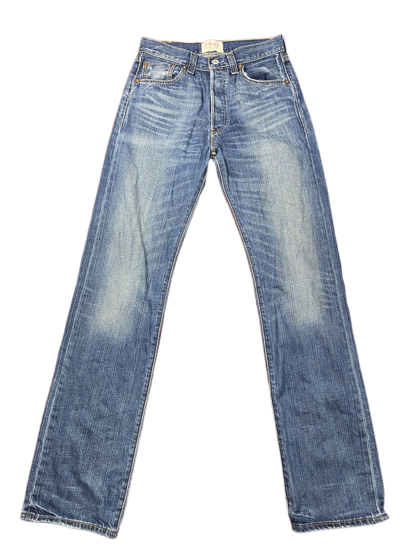Y2k Levi's 501 Limited Edition Denim Pants Blue - XS/S