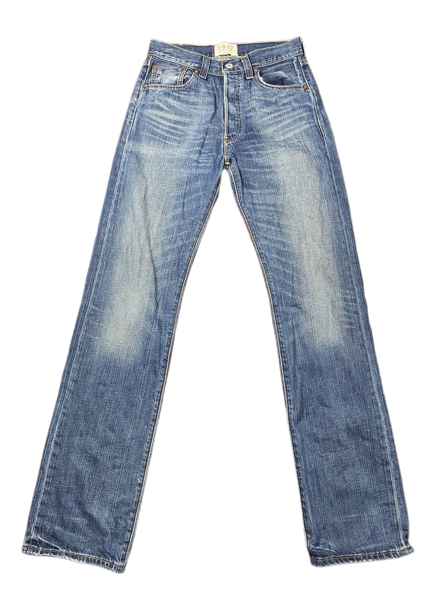 Y2k Levi's 501 Limited Edition Denim Pants Blue - XS/S