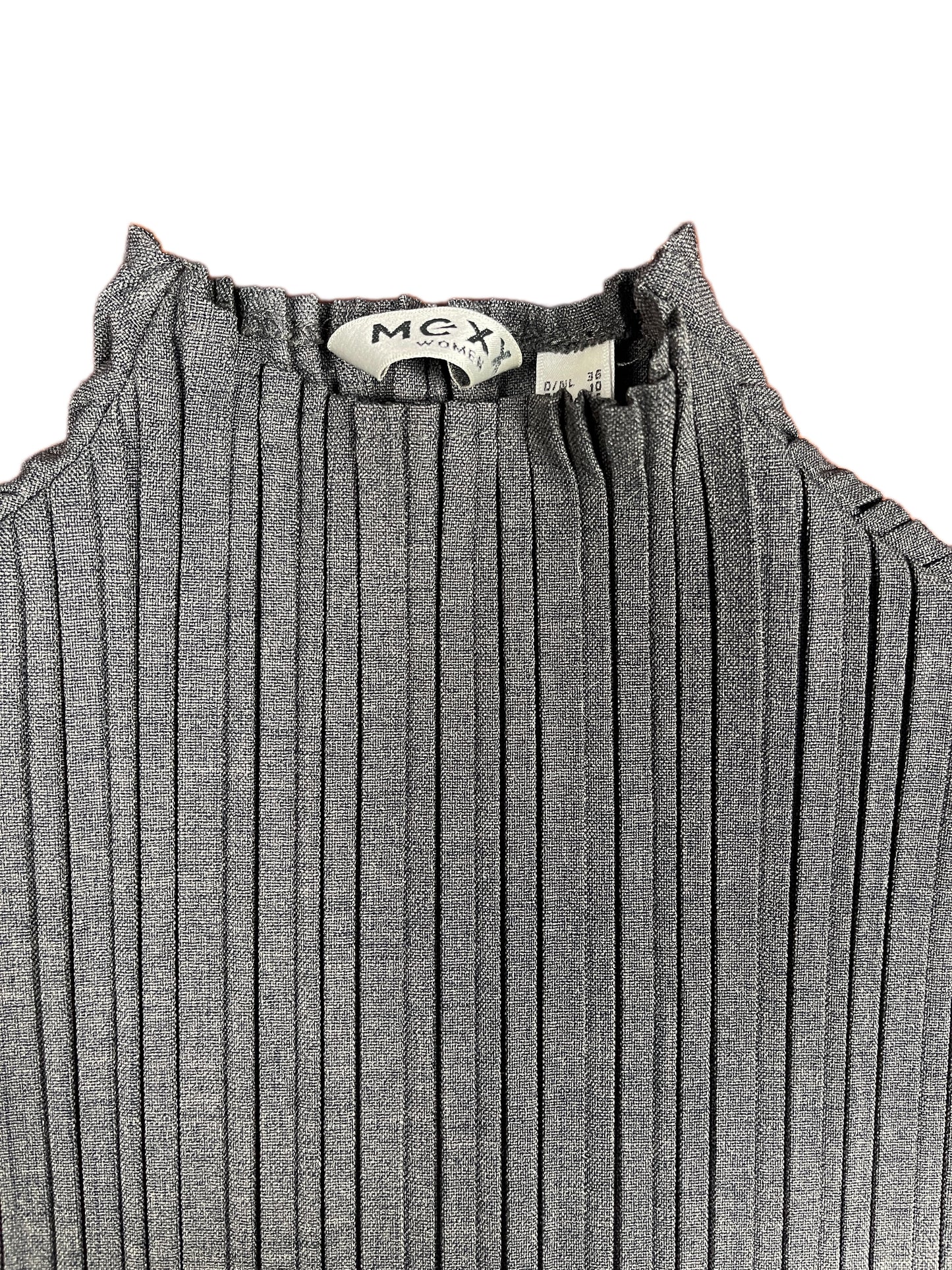 Y2k Mexx Sleeveless Top Gray - S