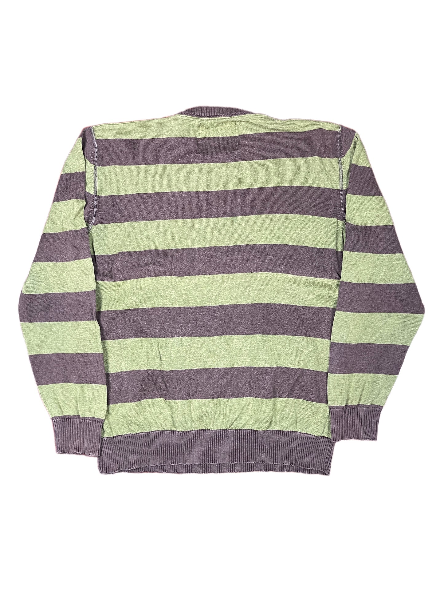 Springfield Freddy Kruger Knit Sweatshirt Brown Green - XL