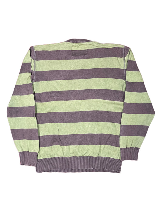 Springfield Freddy Kruger Knit Sweatshirt Brown Green - XL