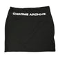 Chrome Archive Skirt Black - XS
