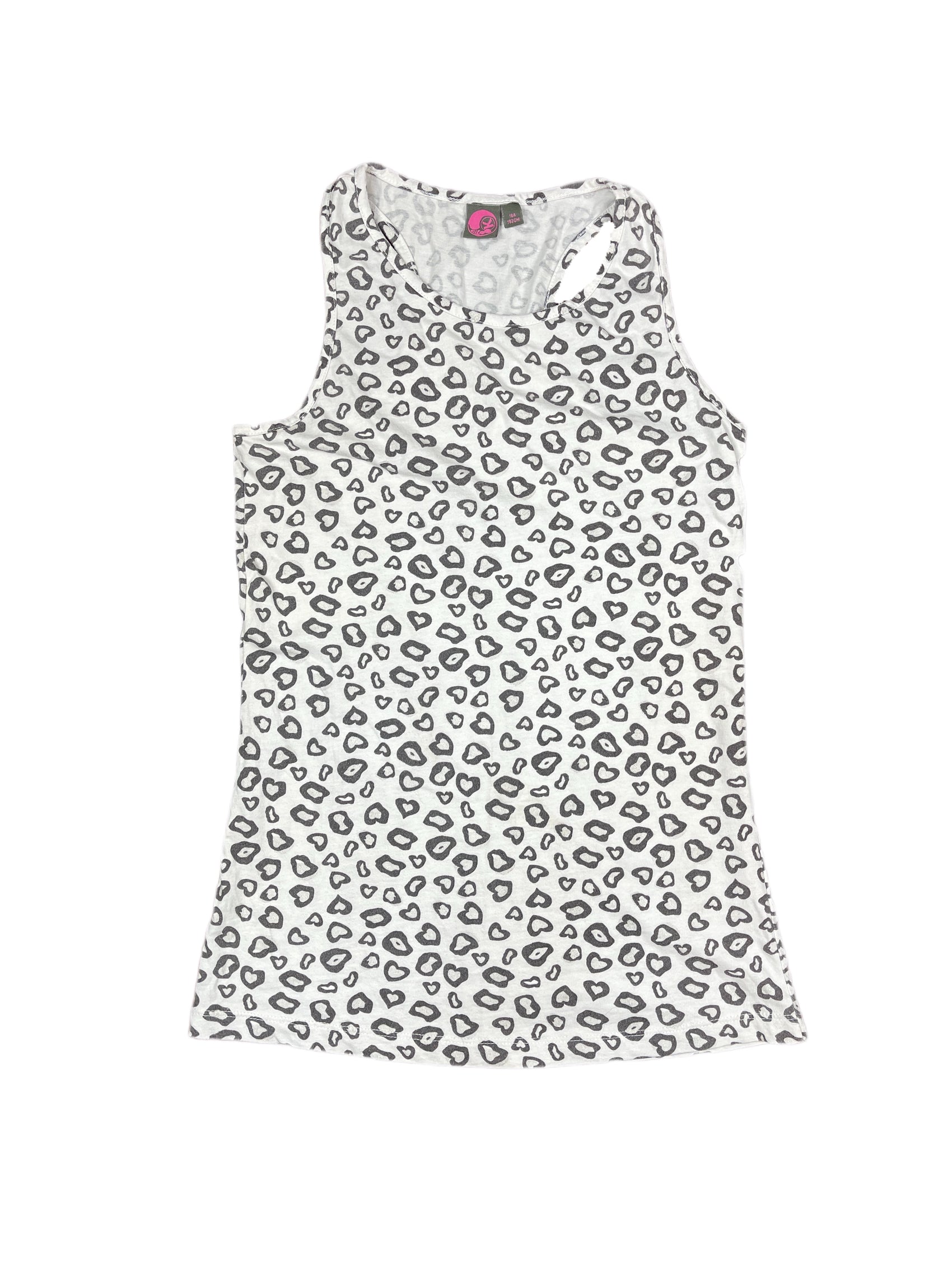 Y2k Sleeveless Top White - XS