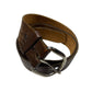 Vintage 70s Leather Belt Brown