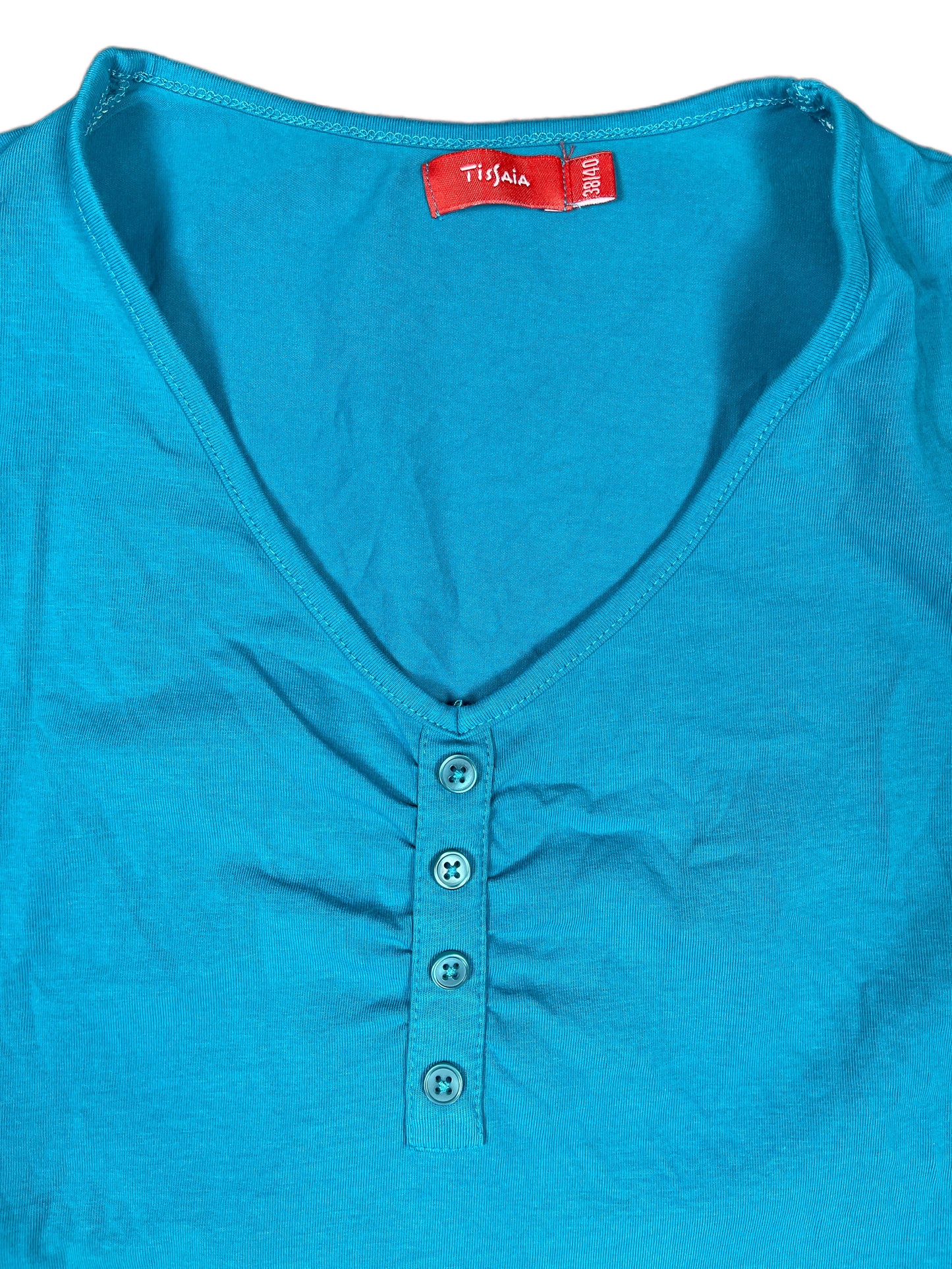 Y2k Tissaia Sleeveless Top Blue - M/L