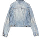 Y2k Flashetting Denim Jacket Blue - M