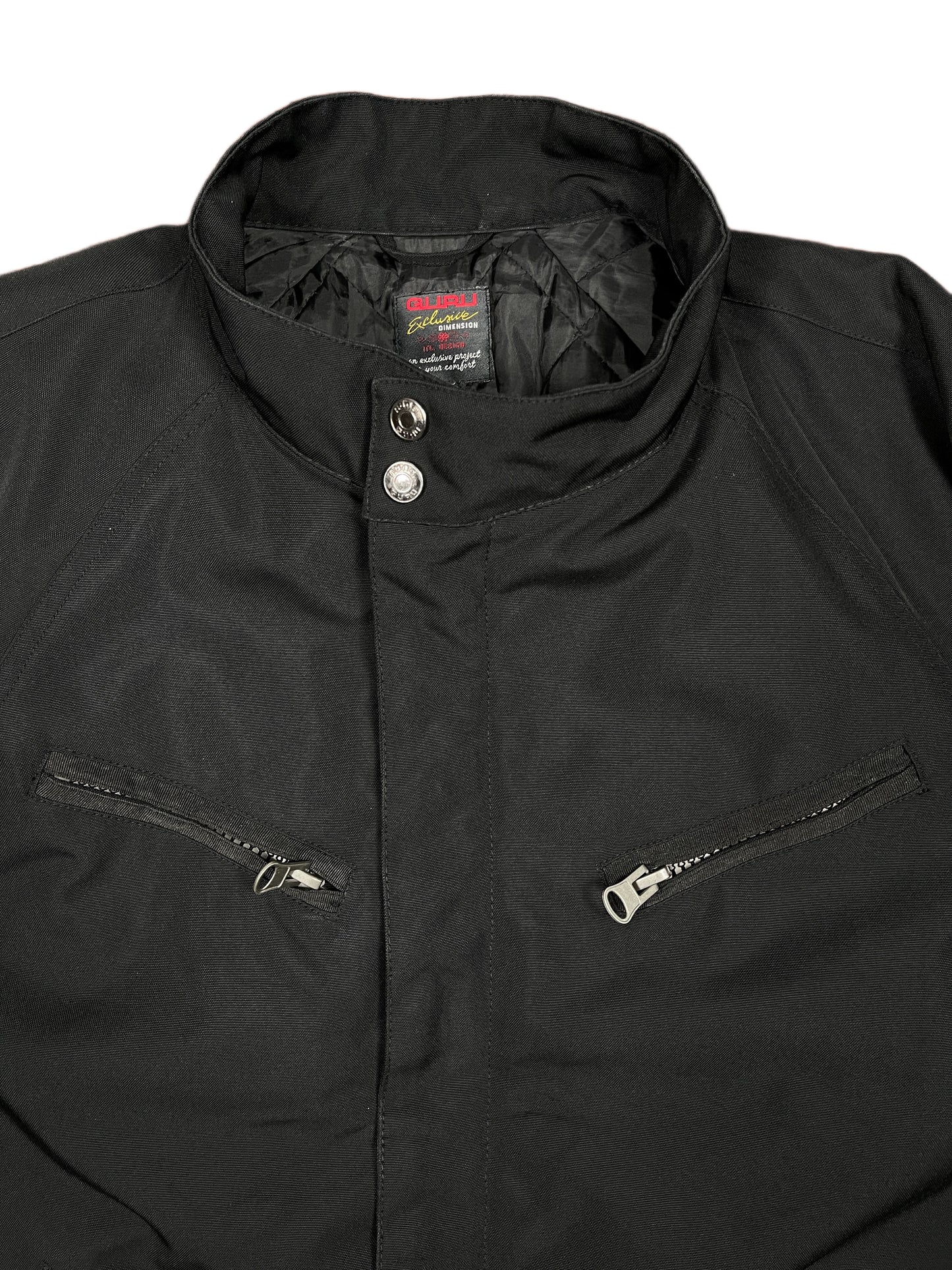Y2k Guru Utility Jacket Black - XXL