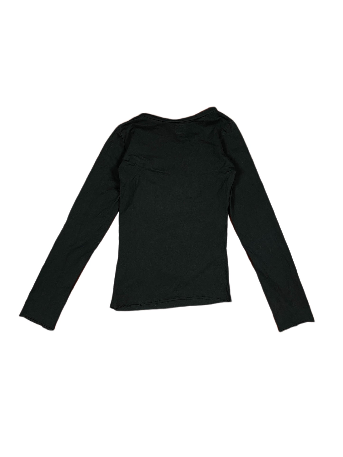 Y2k Jennyfer Long Sleeve Top Black - S