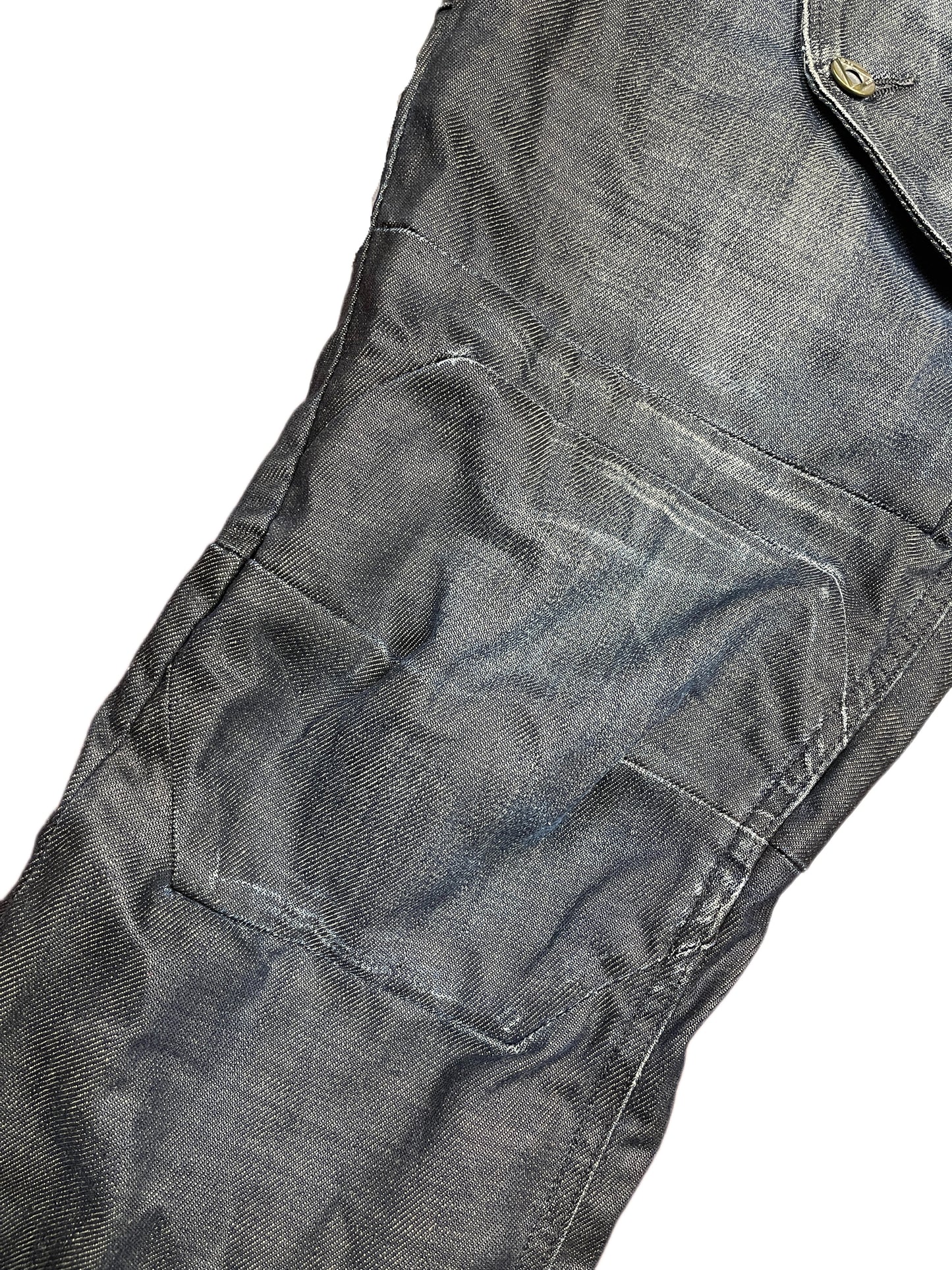 Y2k G-Star Raw Bootcut Denim Pants Gray Blue - L