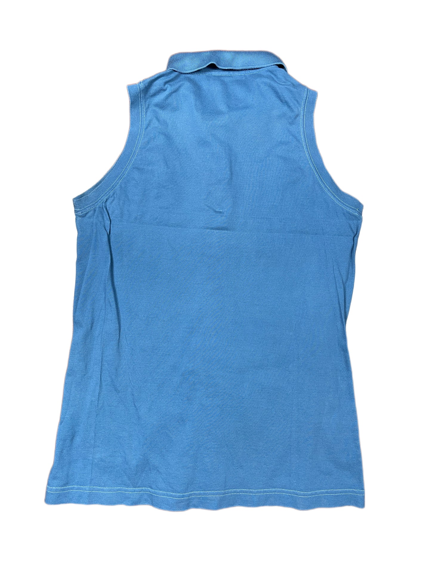 Y2k Sergio Tacchini Sleeveless Tennis Top Blue - M