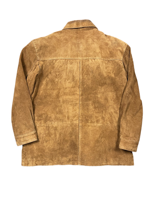 Vintage Genome Wild Leather Jacket Brown - S