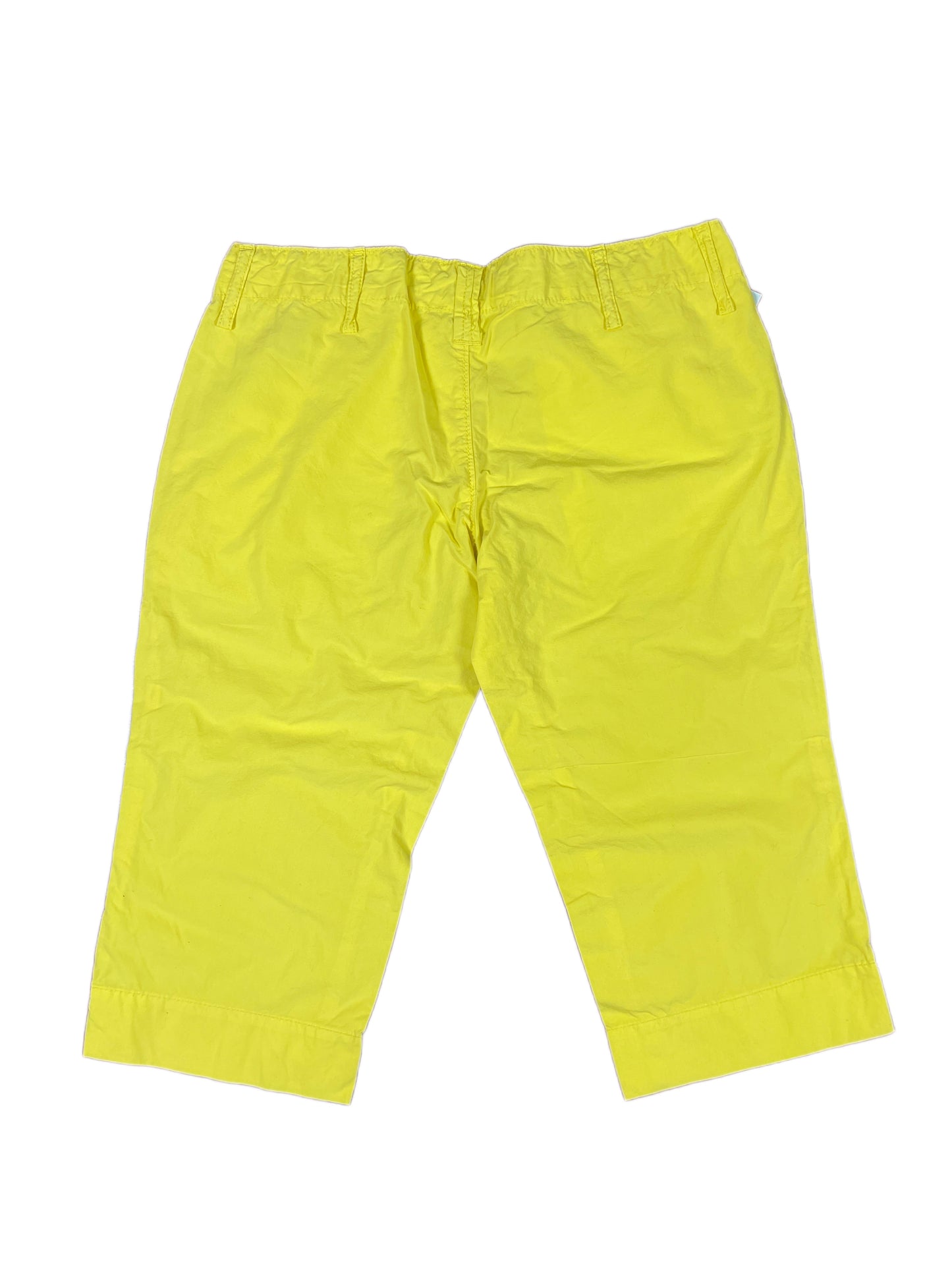 Y2k Miss Sixty Low Waist Deadstock Shorts Yellow - S/M
