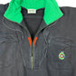 Vintage Hugo Boss Zip Sweatshirt Blue Cotton L/XL