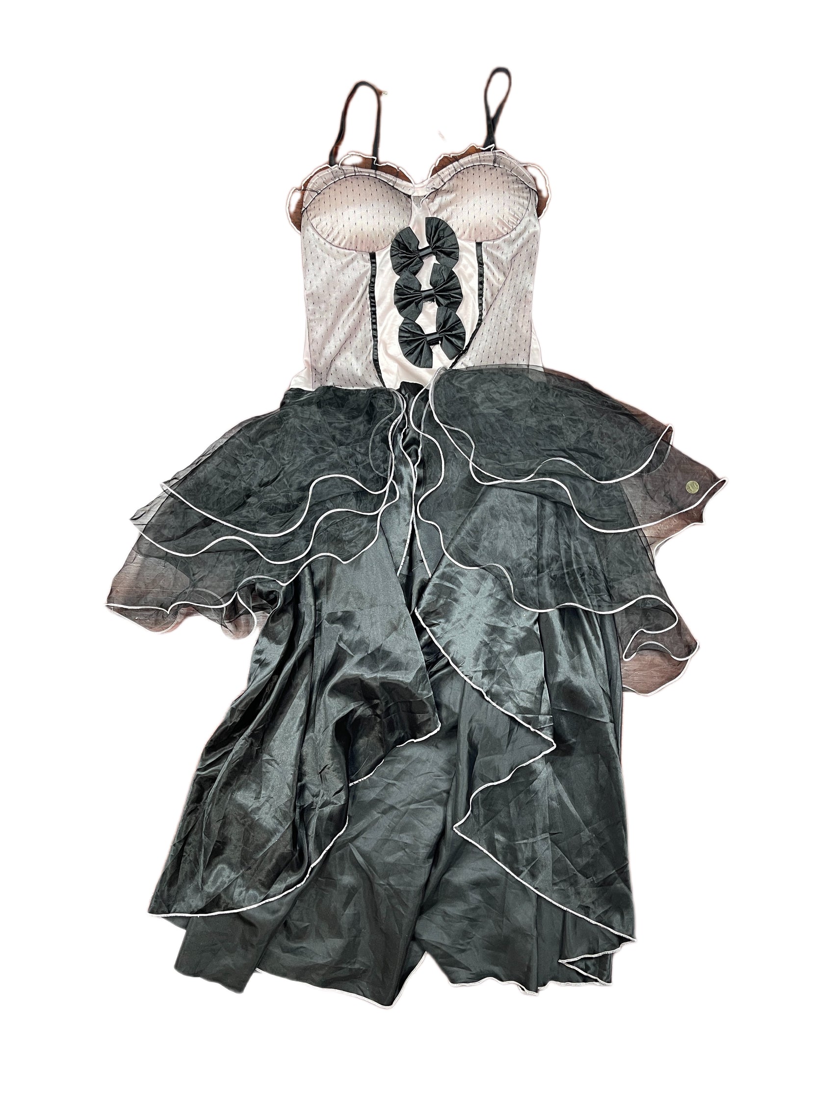 Y2k Goth Sleeveless Dress Black - XXL