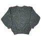 Vintage Arikan Triko Knitted Sweatshirt Red Gray - M