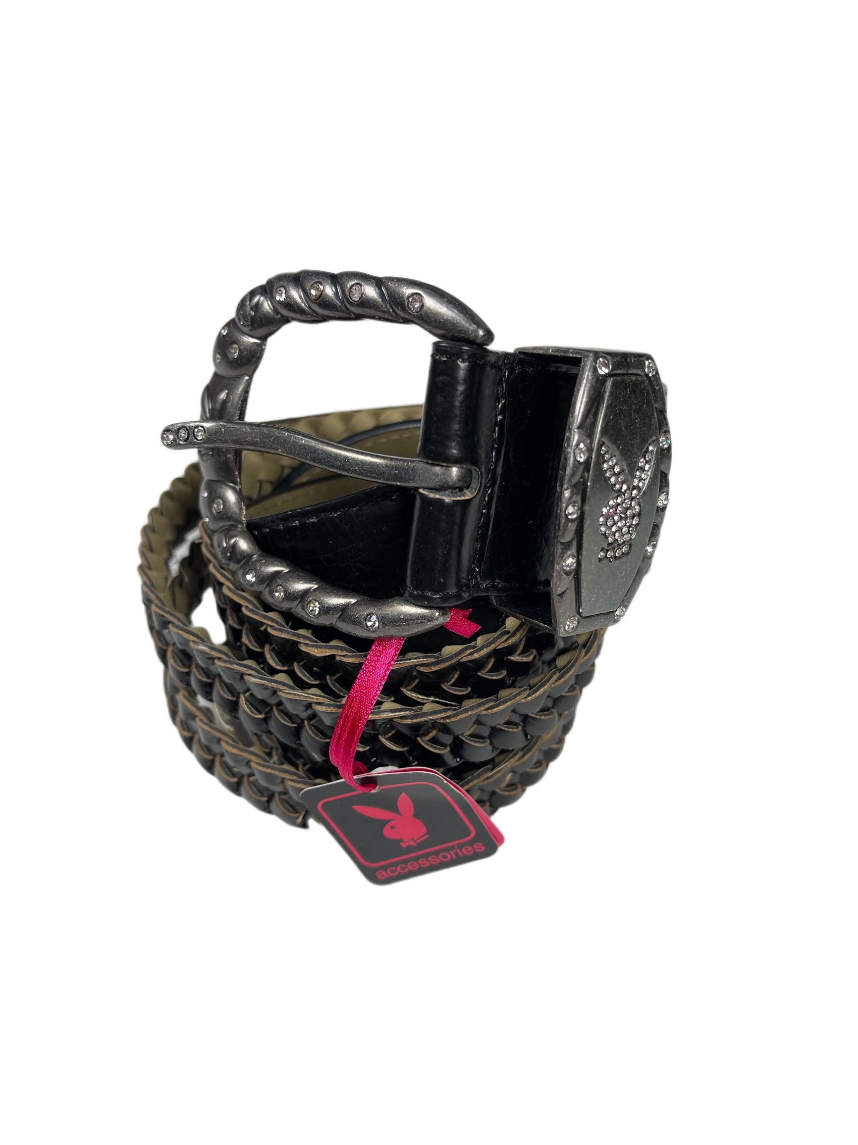 Y2k Playboy belt Black 2004