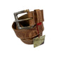 Y2k Pacha Ibiza Leather Belt Brown 2000s
