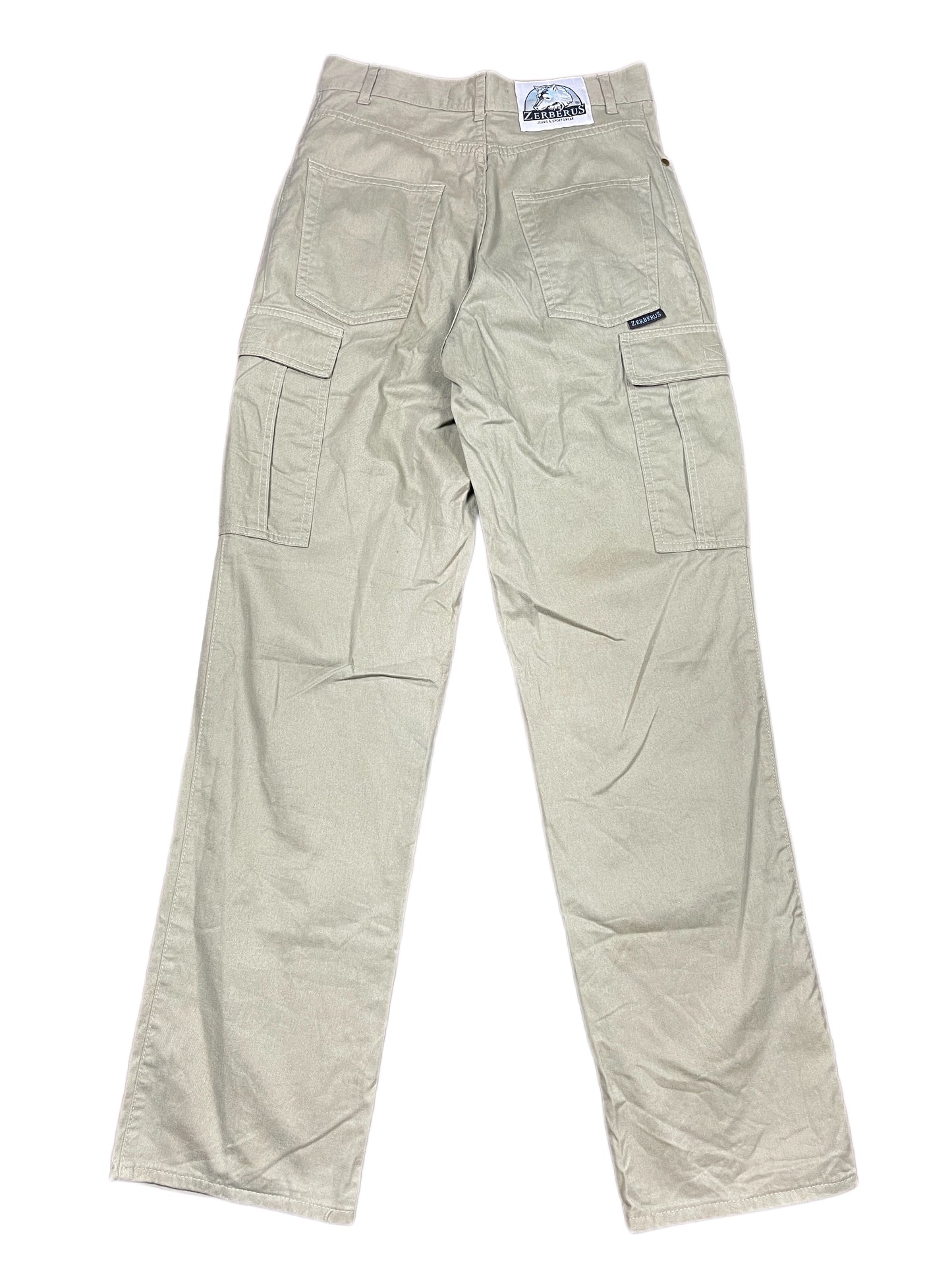 Y2k Zerberus Cargo Pants Khaki - M