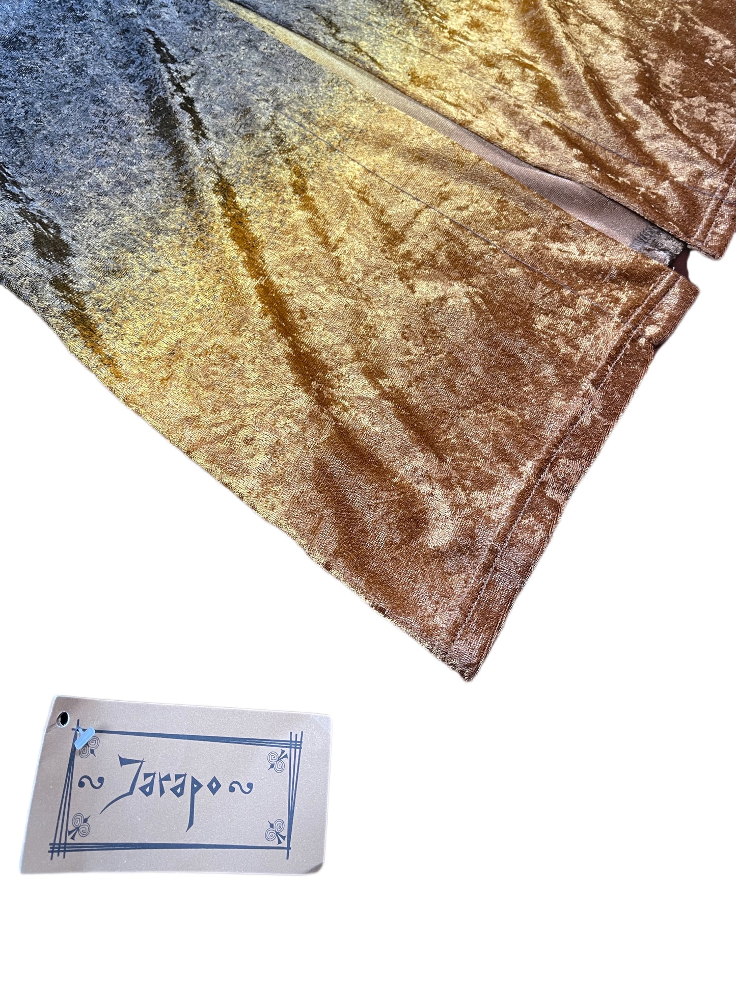 Vintage Jarapo Long Sleeve Top Brown Gold - M