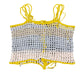 Knitted Sleeveless Top Multicolor M/L