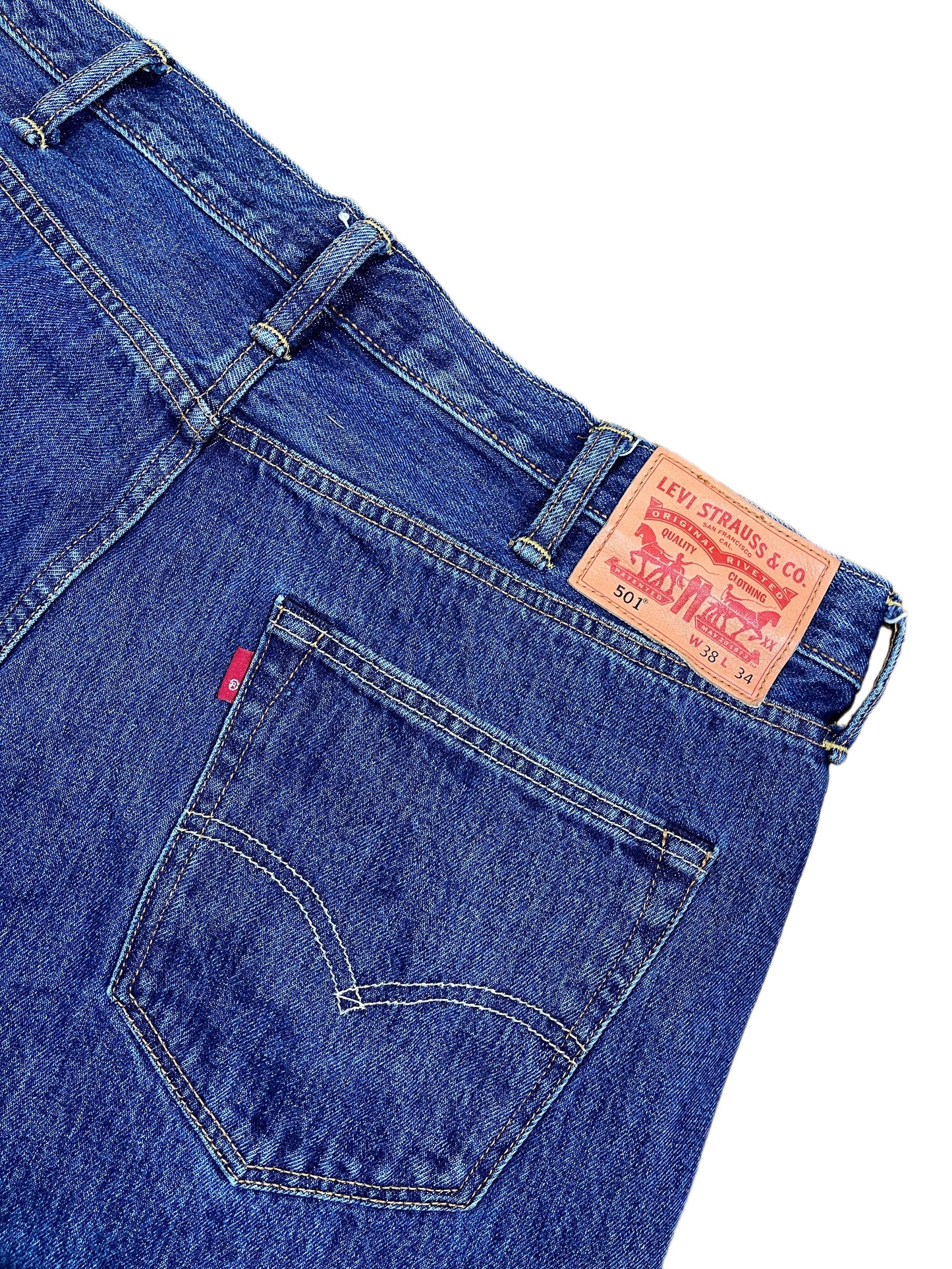 Levi's 501 Denim Pants Blue - XXL