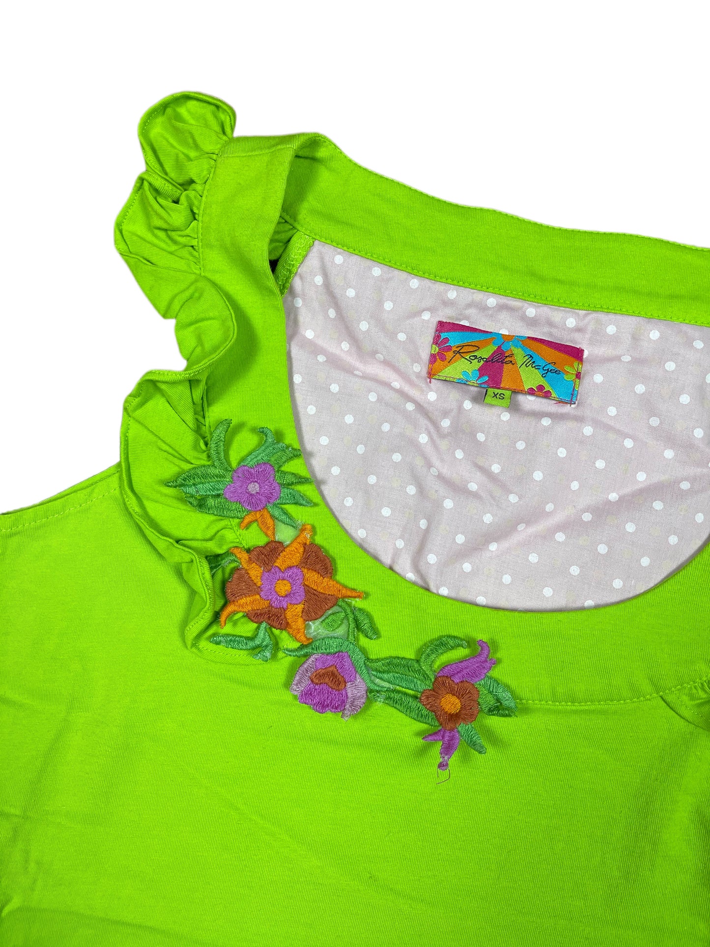 Y2k Rosalita McGee Sleeveless Top Green - XS