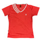 Y2k Playboy Short Sleeve Sport Top Red - S