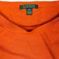 Ralph Lauren Short Sleeve Top Orange - XS