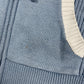Y2k 1999 Airness Zipper Hoodie Light Blue - M