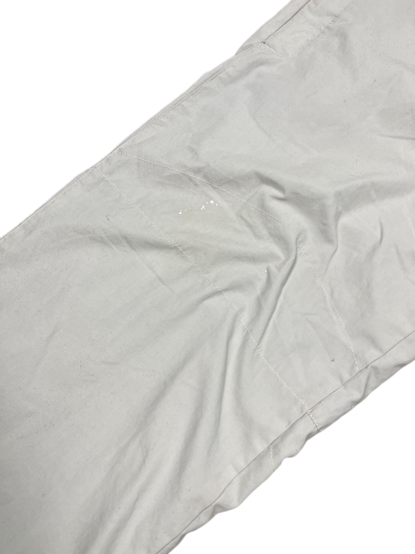Y2k Nike Bootcut Loose Sport Pants Light Gray - L