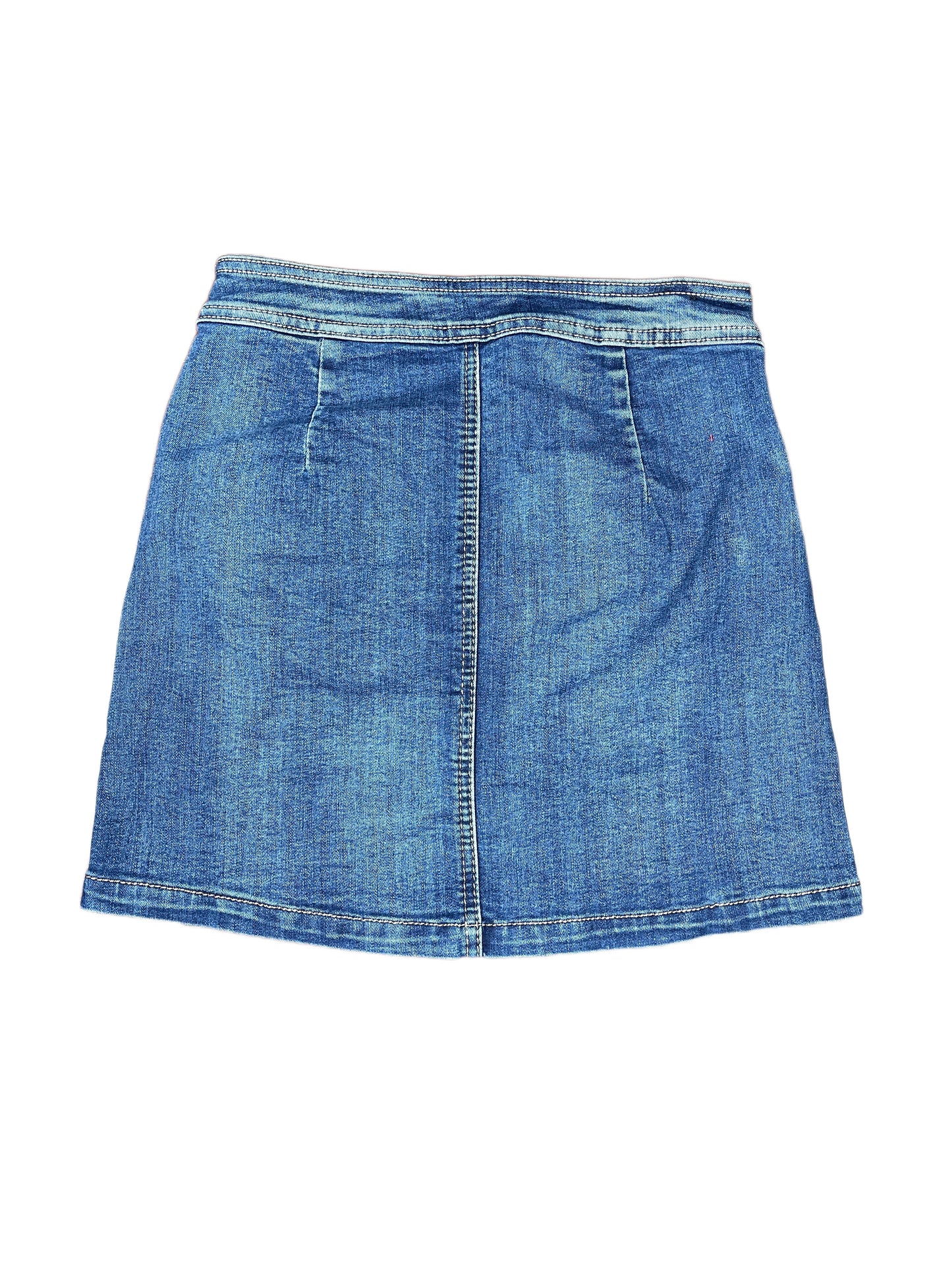Y2k Sixte Jeans Denim Skirt Blue - S