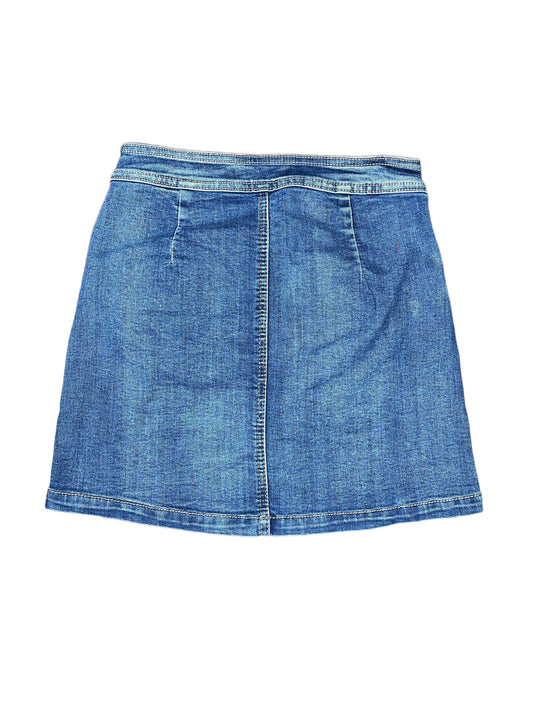 Y2k Sixte Jeans Denim Skirt Blue - S