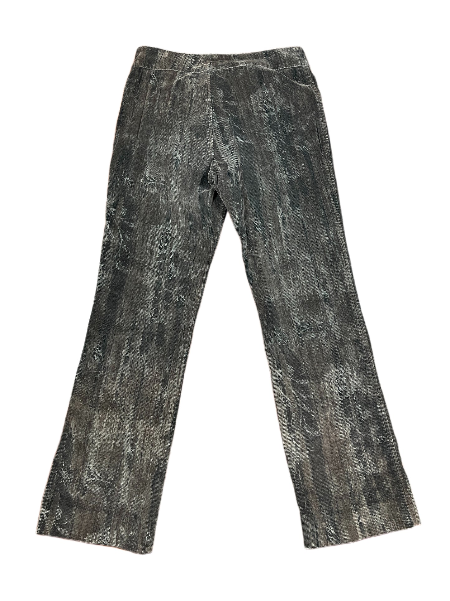 Y2k Enrique Vals Bootcut Corduroy Pants Brown - L