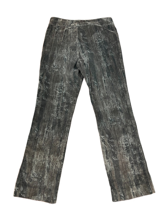 Y2k Enrique Vals Bootcut Corduroy Pants Brown - L