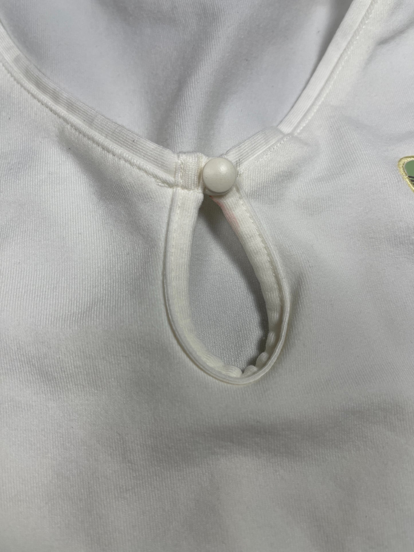 Y2k 2004 Adidas Sport Sleeveless Top White L