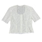 Vintage Marigar Short Sleeve Top White - XXL