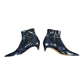 Enrico Antinori Kitten Heels Low Cut Boots Lack Purple - 38