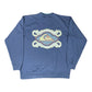 Y2k Quiksilver Sweatshirt Navy - S